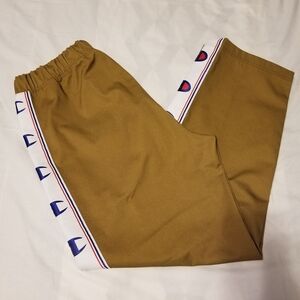 Champions Drawstring Straight Pants Color Brown  Size L